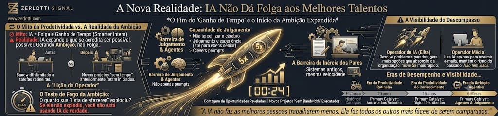 A IA não está fazendo as melhores pessoas trabalharem menos